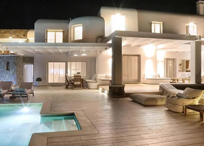 Gorgeous Mykonos 12 Bedrooms Nova Light Private Pool * Mykonos Town