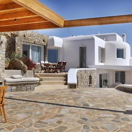 Gorgeous Mykonos 12 Bedrooms Nova Light Private Pool וילה