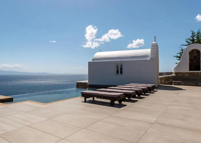 Gorgeous Mykonos 12 Bedrooms Nova Light Private Pool Villa Mykonos Town