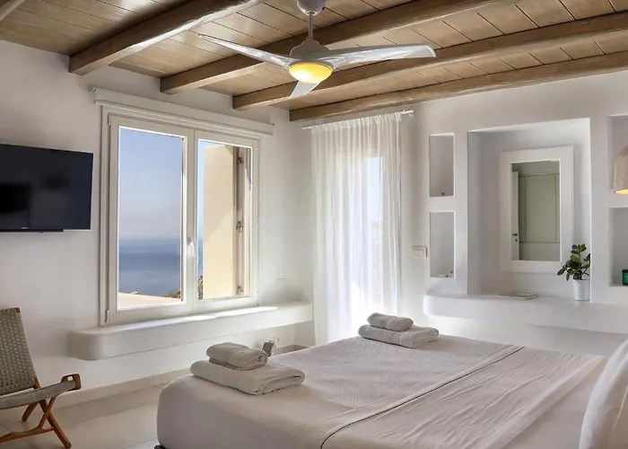 Villa Gorgeous Mykonos 12 Bedrooms Nova Light Private Pool Mykonos Town