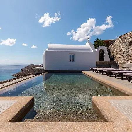Villa Gorgeous Mykonos 12 Bedrooms Nova Light Private Pool Panoramic Sea Views Elia Elia (Mykonos)