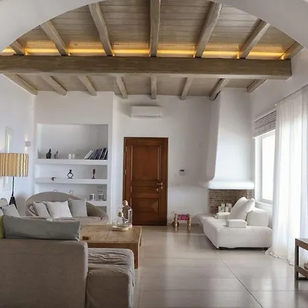 Gorgeous Mykonos 12 Bedrooms Nova Light Private Pool Panoramic Sea Views Elia Villa