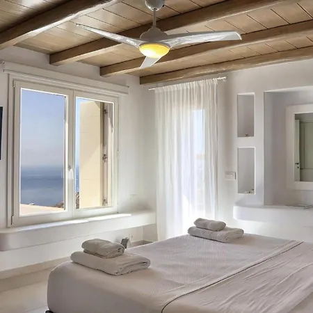 빌라 Gorgeous Mykonos 12 Bedrooms Nova Light Private Pool Elia (Mykonos)