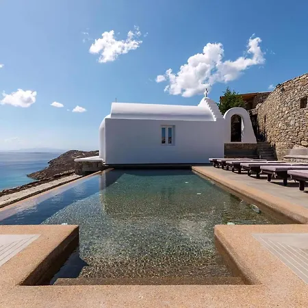 Gorgeous Mykonos 12 Bedrooms Nova Light Private Pool Panoramic Sea Views Elia Elia (Mykonos)