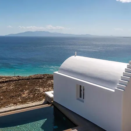 Gorgeous Mykonos 12 Bedrooms Nova Light Private Pool Panoramic Sea Views Elia