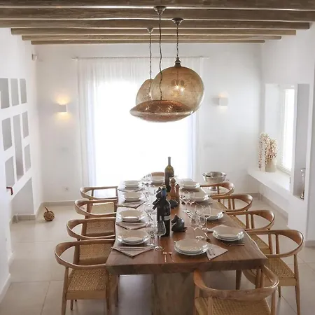 Gorgeous Mykonos 12 Bedrooms Nova Light Private Pool Panoramic Sea Views Elia Villa *