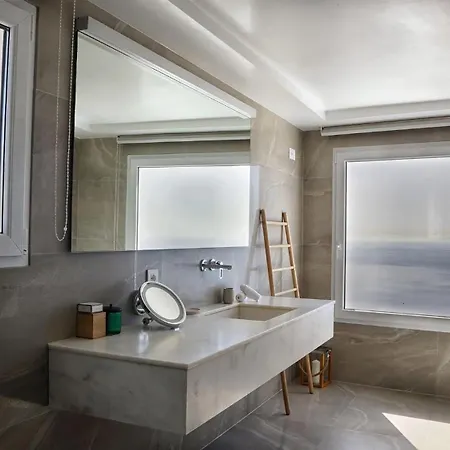Gorgeous Mykonos 12 Bedrooms Nova Light Private Pool Panoramic Sea Views Elia Villa Elia (Mykonos)
