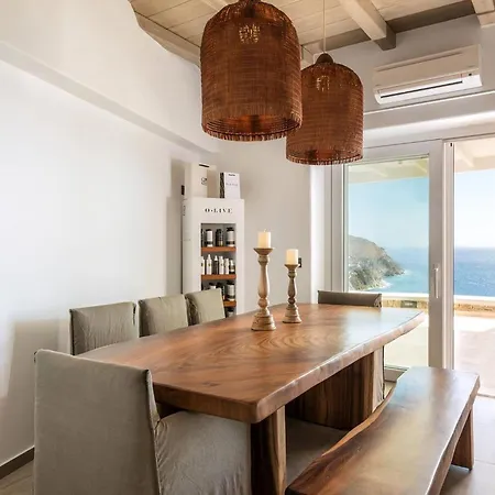 Gorgeous Mykonos 12 Bedrooms Nova Light Private Pool Panoramic Sea Views Elia *