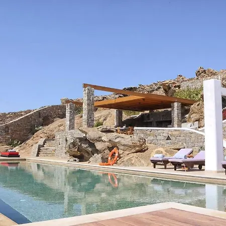 Gorgeous Mykonos 12 Bedrooms Nova Light Private Pool Panoramic Sea Views Elia * Elia (Mykonos)