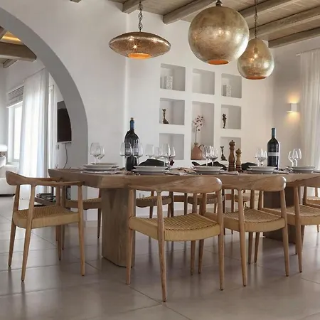 빌라 Gorgeous Mykonos 12 Bedrooms Nova Light Private Pool Elia (Mykonos)