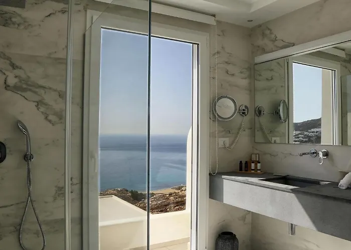 Villa Gorgeous Mykonos 12 Bedrooms Nova Light Private Pool *