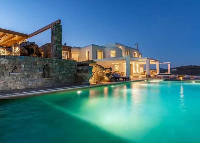 Gorgeous Mykonos 12 Bedrooms Nova Light Private Pool Βίλα *